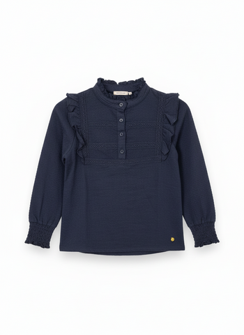 Funkle Girls Blouse donkerblauw