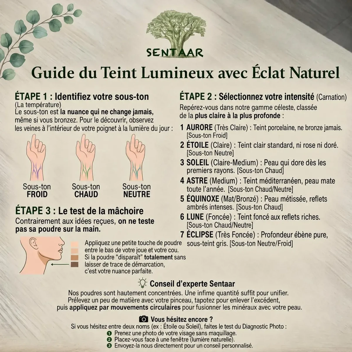 Poudre Compacte Minérale Matifiante SOLEIL – Sans Talc ni Mica naturel