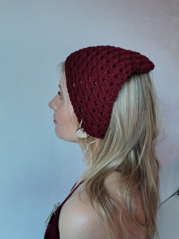DIY Complete Package learning to crochet bandana