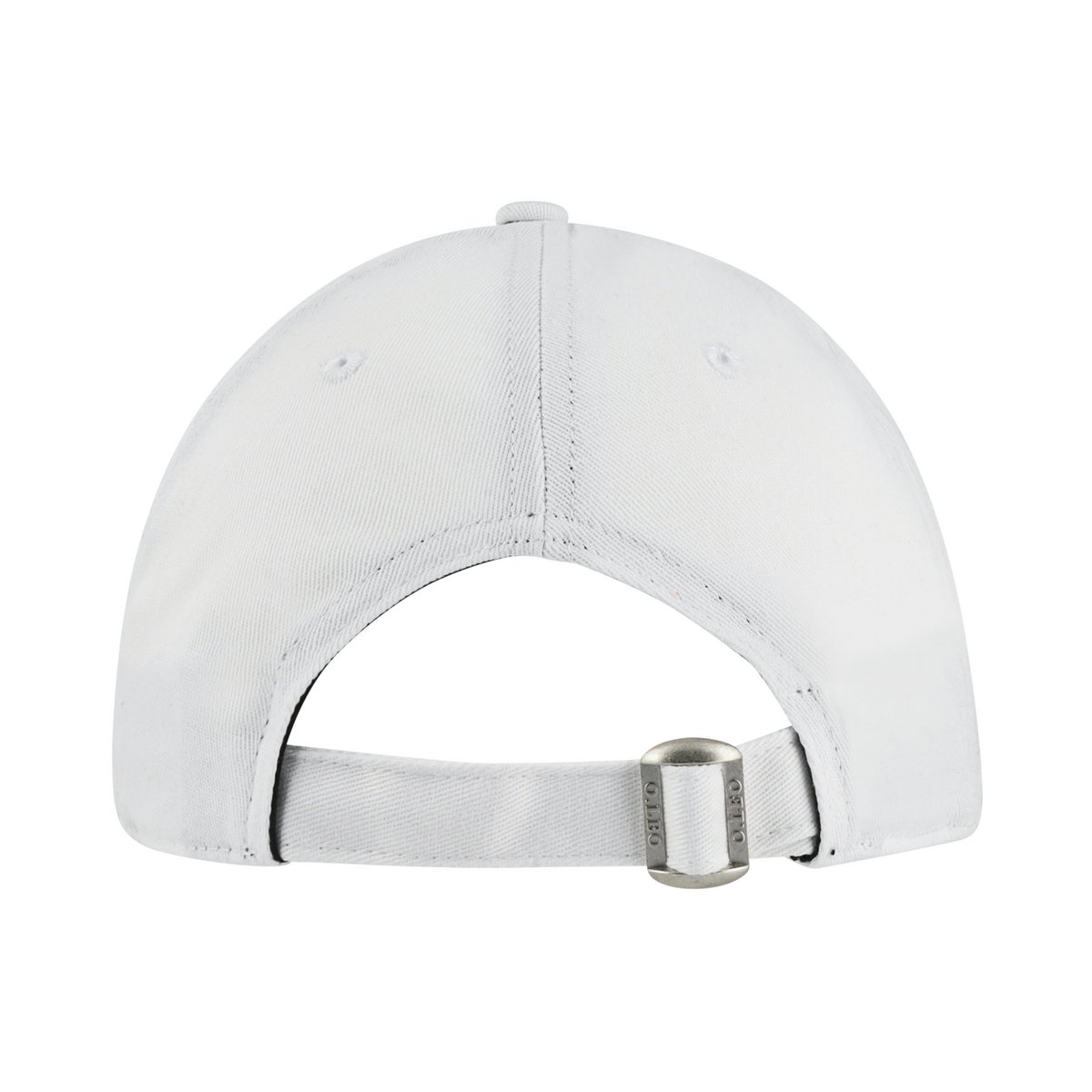O.Leo Baseballkappe – Weiß – Blauer Löwe – Pride-Flagge – Unisex