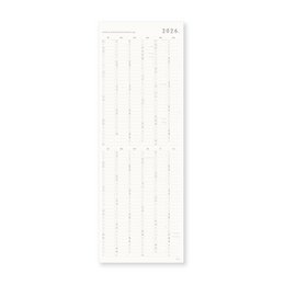 Annual planner DIN Lang, 2027