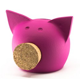 Handgefertigtes Tafel-Sparschwein aus Keramik – The Chalk Collection