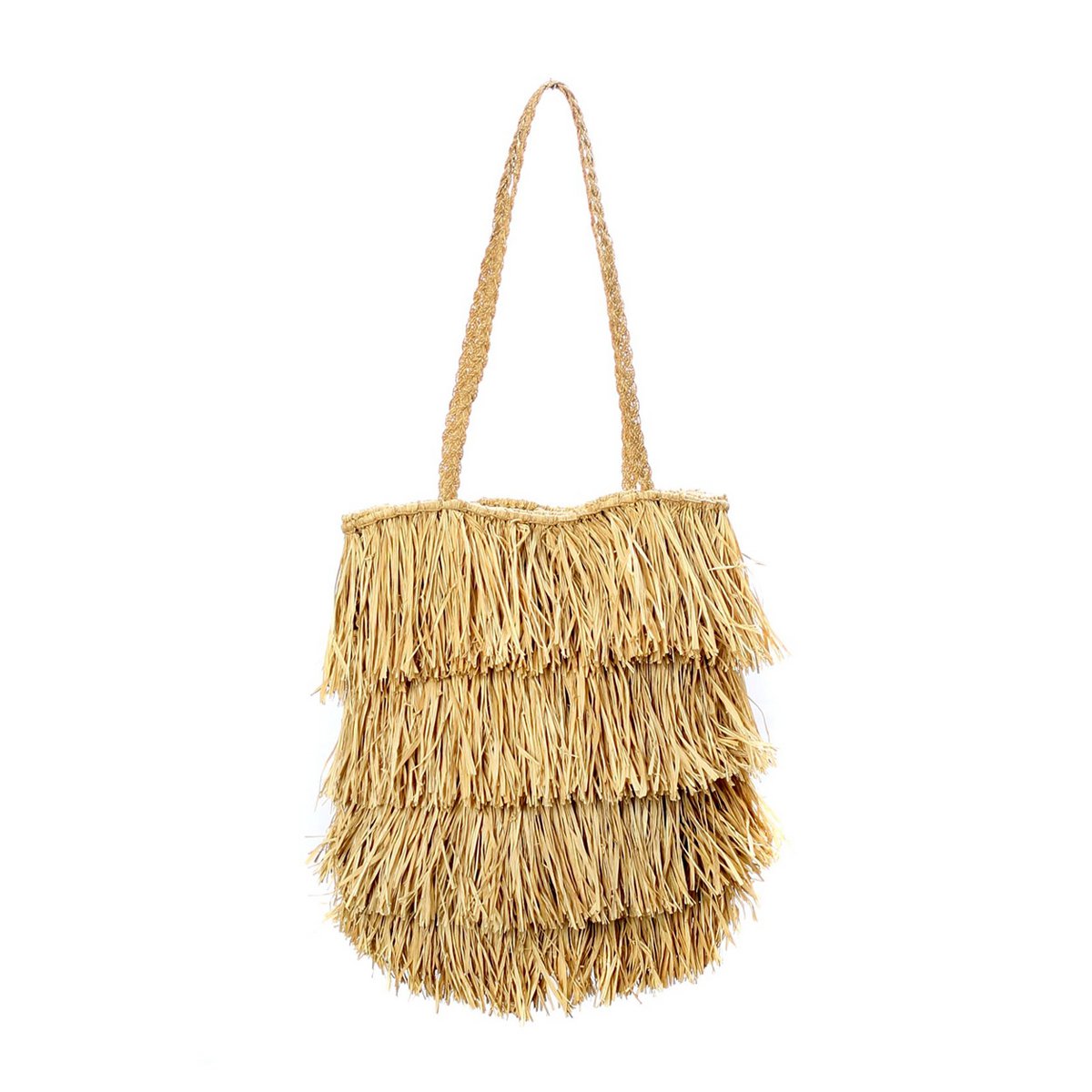 Die Raffia Bahamas Tote - Natürlich