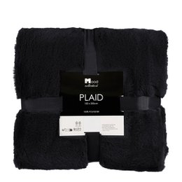 Plaid Bronte Black