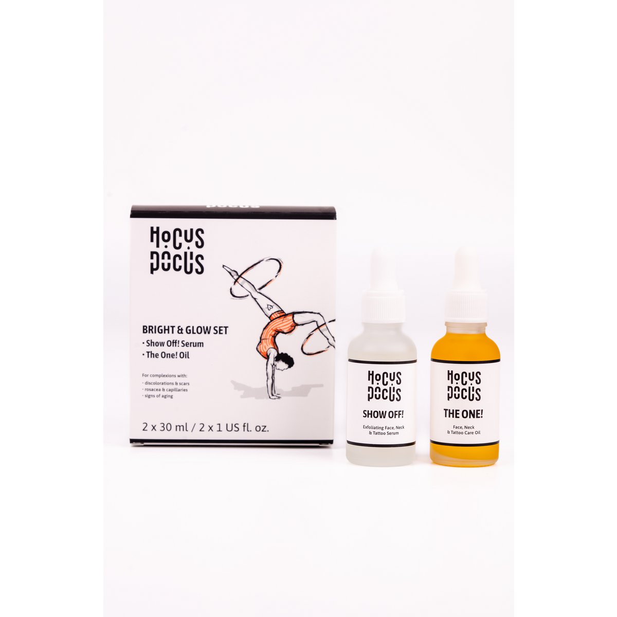 Bright & Glow Set - Azeloglicina® + Hyaluronic acid + Vitamin C & E