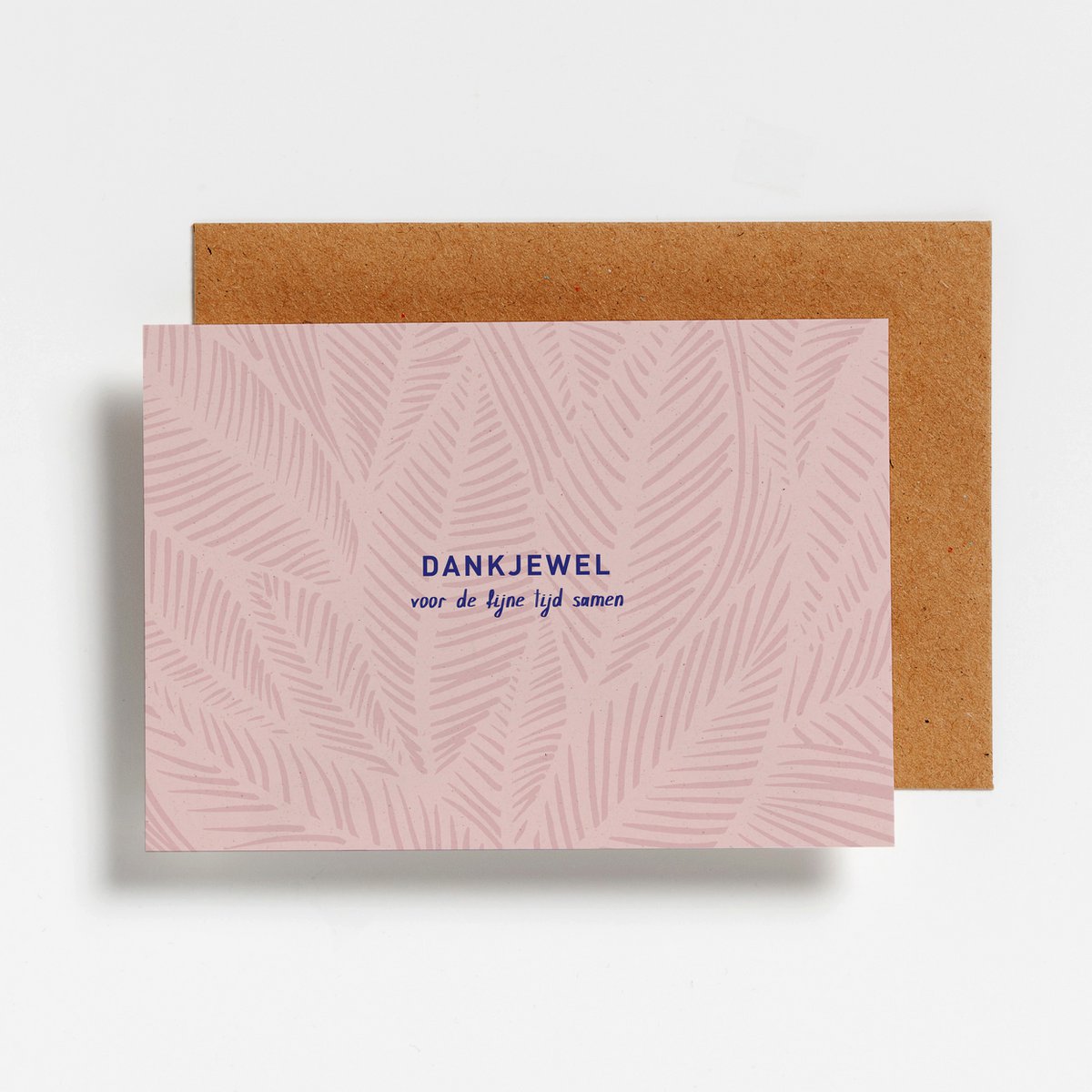 POSTCARD - DANKJEWEL VOOR DE FIJNE TIJD SAMEN