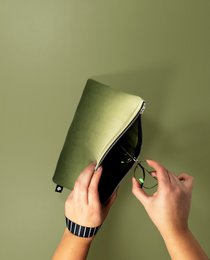 Souchée grande olive vert