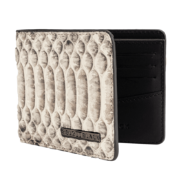 Portemonnee GM python leer Naturel