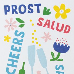 Postkort Skål