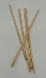 Biodegradable wheat straw straws, box of 50. Eco-friendly, natural material, sustainable party utensils.