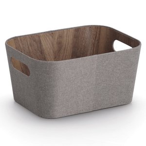 Opbergdoos, karton/polyester