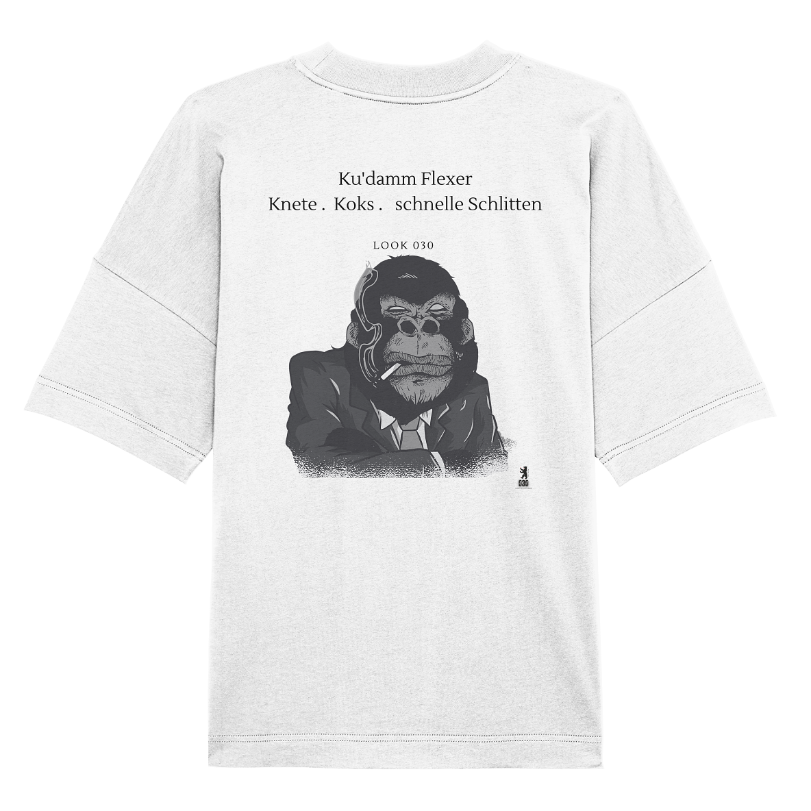 Ku'damm Flexer - Organic Oversize Shirt