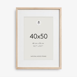 Natural Picture Frame, 40x50