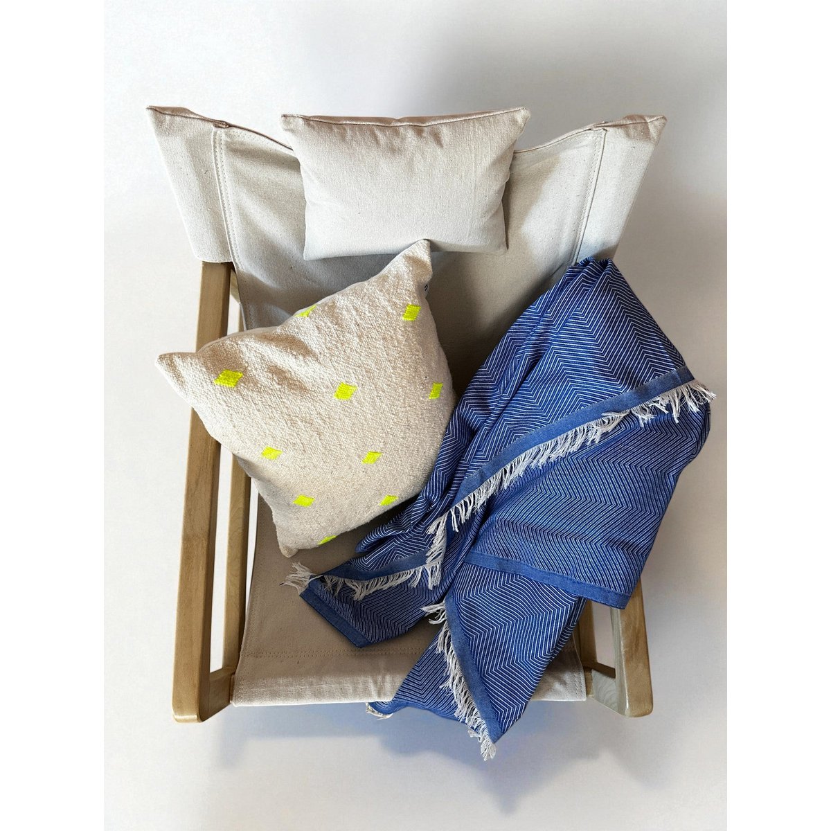 Blanket - Leyla Line - blue