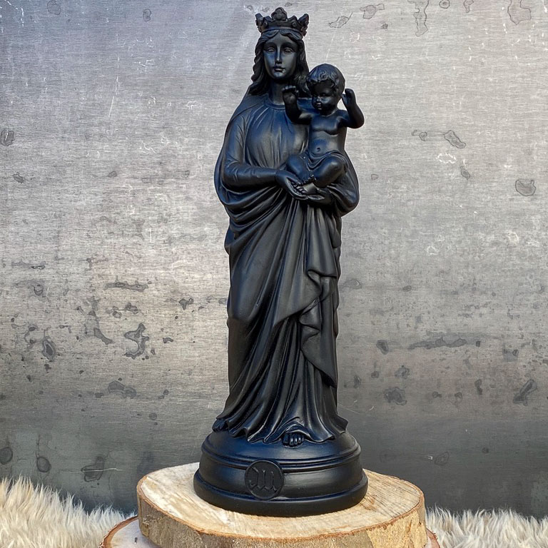Indretningsstatuette Notre-Dame de la Garde, jeg så Jomfruen 30 cm - Tidløse farver