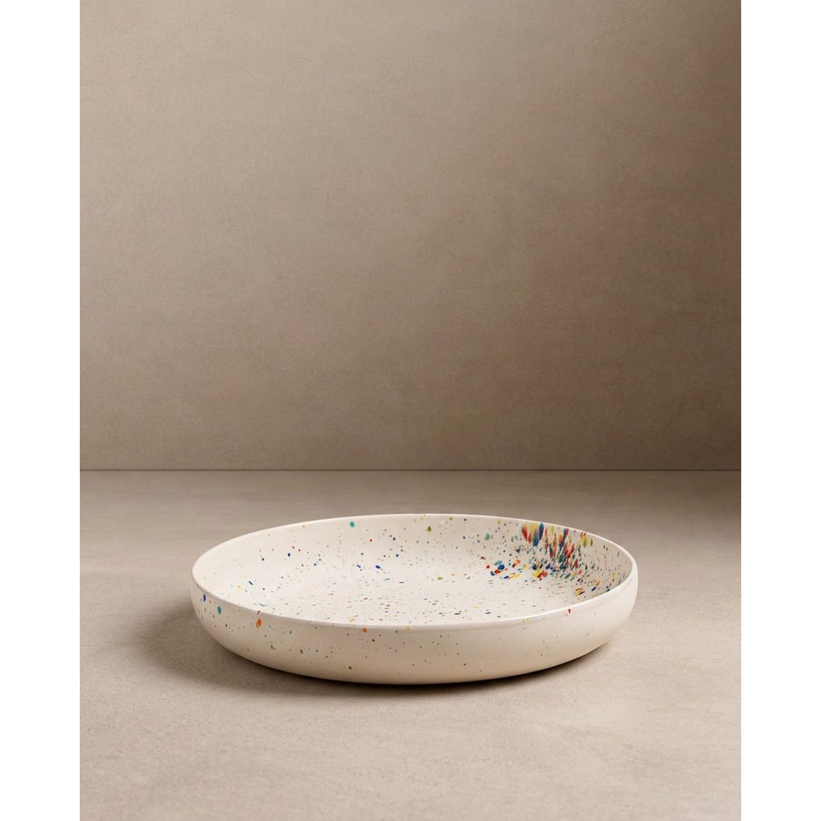 New Party Low Pasta Plate 23cm - Mix 6 Pieces