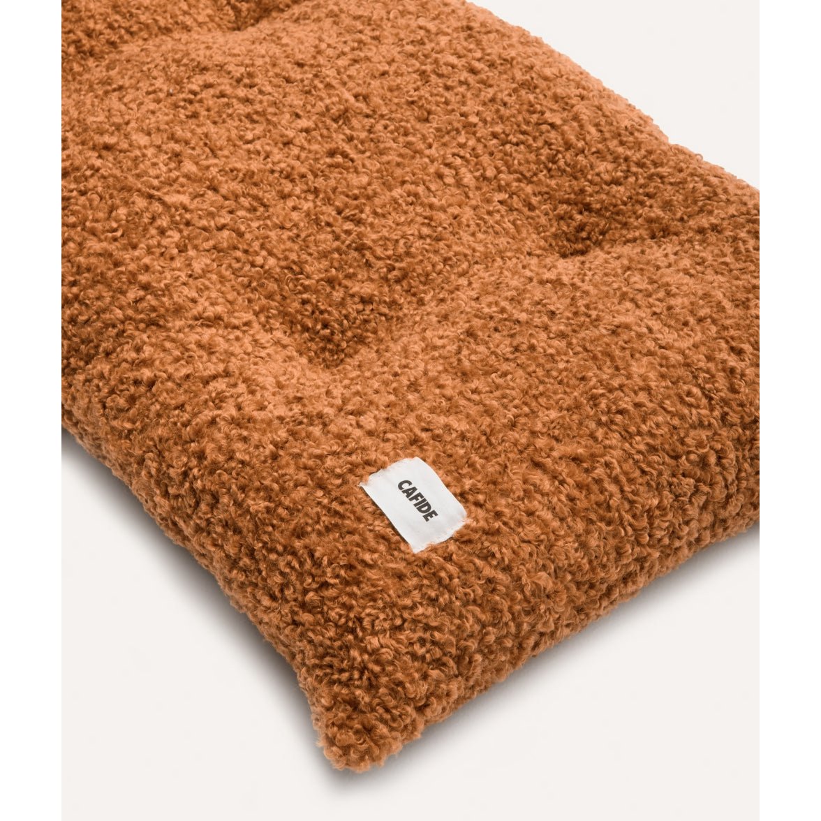 Mustard Shearling Dog Bed Cushion, Bela
