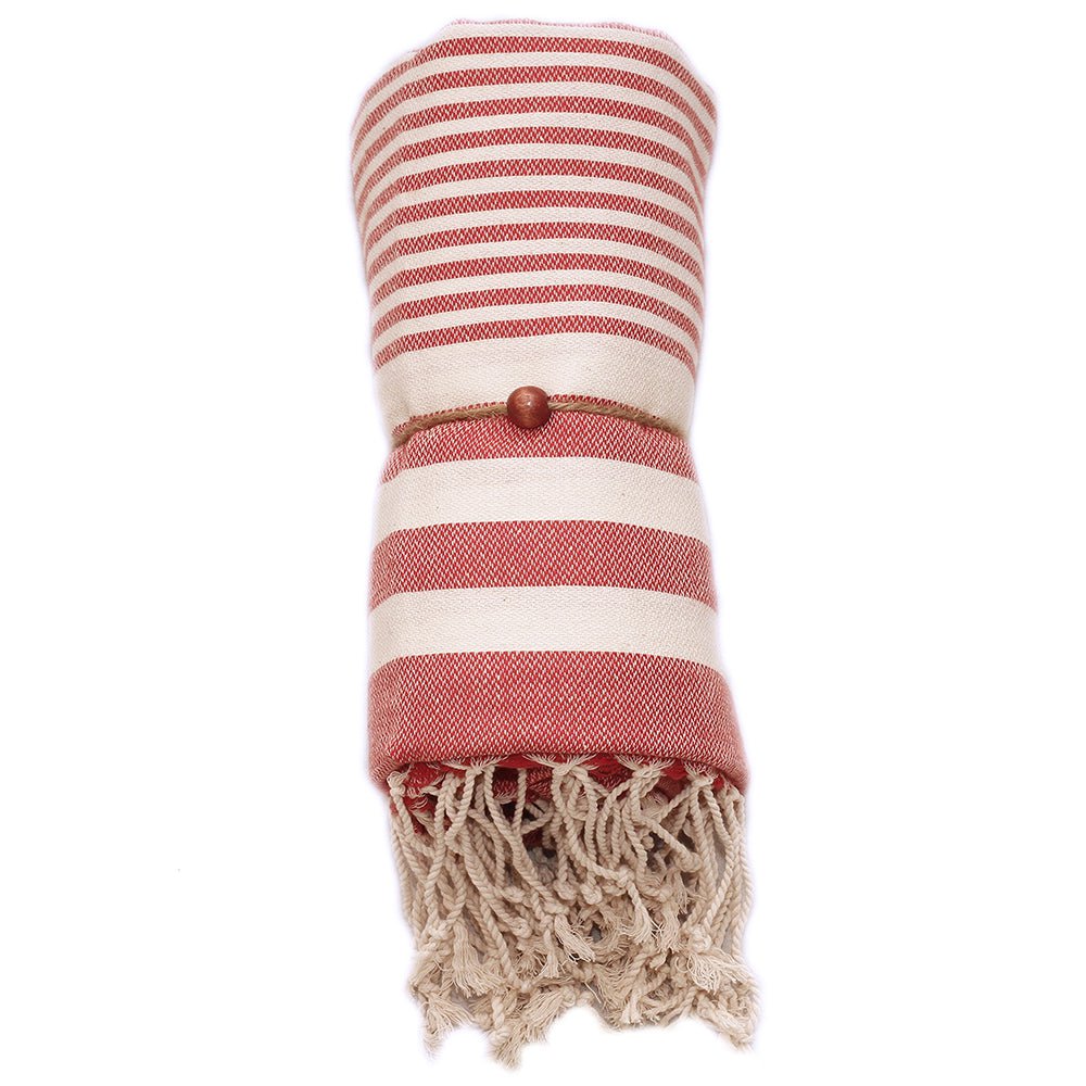 Red 100cm x 180 cm 100% Cotton