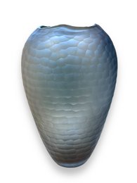 Stor røget grå vase (fiskeskala)