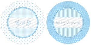 BABYSHOWER-Zeichen OK 8066