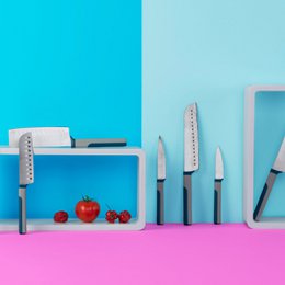 Coltello Santoku grande 32 cm Tasty Core