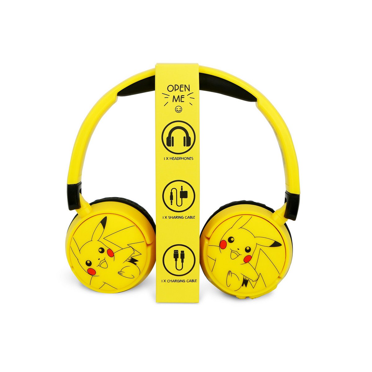 Pokémon - Yellow - junior bluetooth koptelefoon