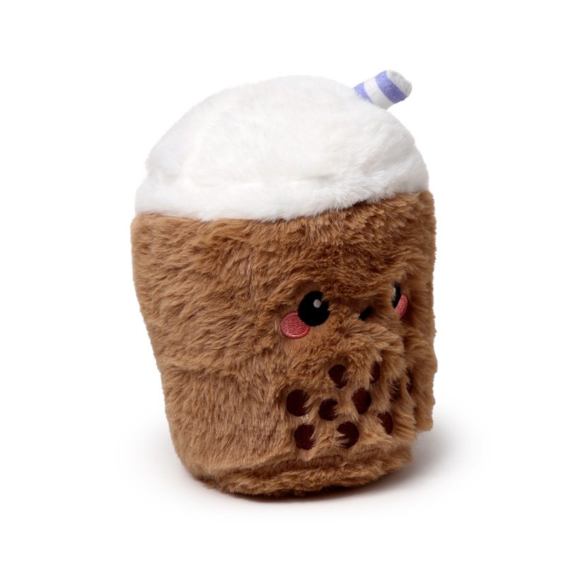 Bubble Tea Foodiemals mikrowellengeeignetes Plüsch-Lavendel-Wärmepaket