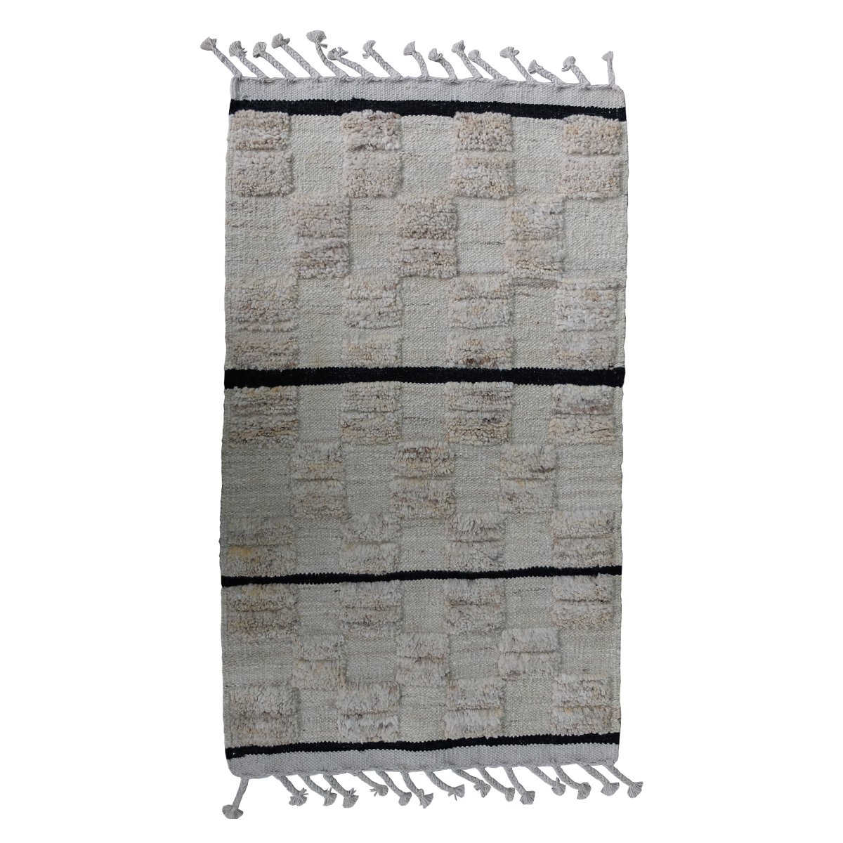 IKAT Ręcznie tkany dywan kilim Star Dust