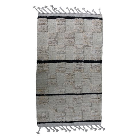 IKAT handgeweven Star Dust Kelim vloerkleed