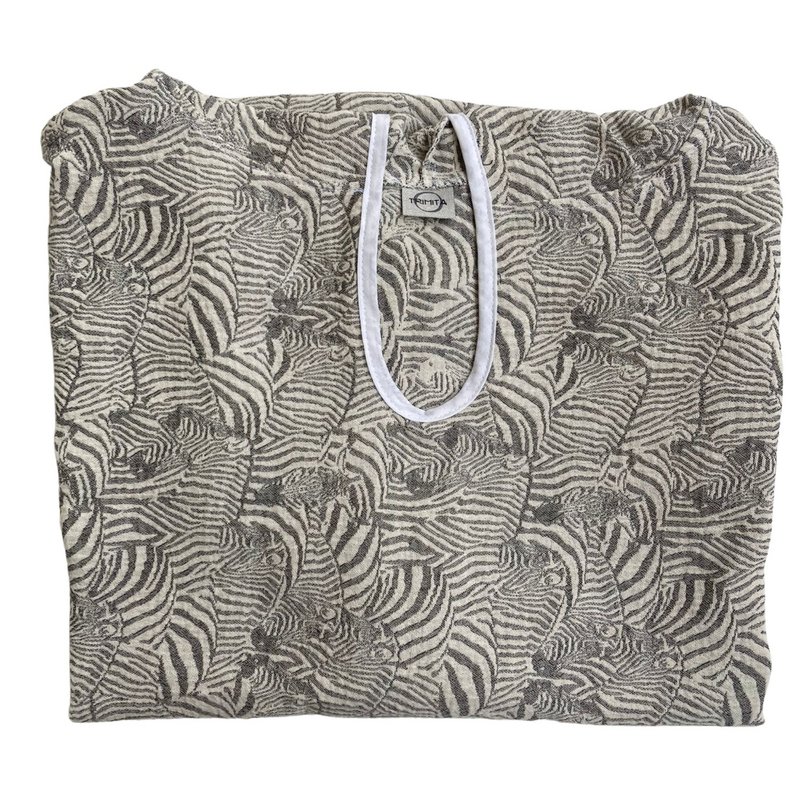 Poncho de plage en gaze de coton