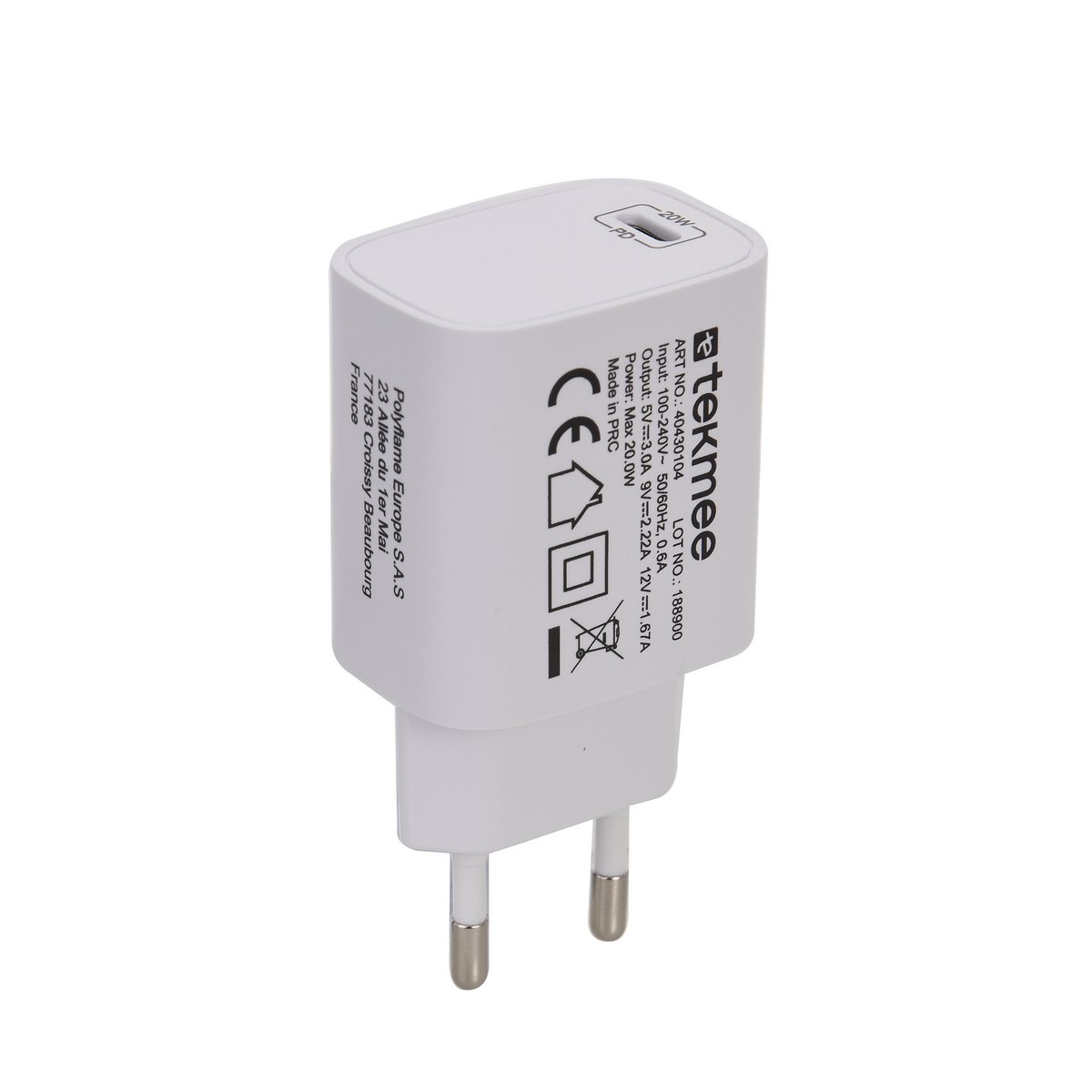 Schwarzes Ladegerät 3 Meter TYPE-C / USB
