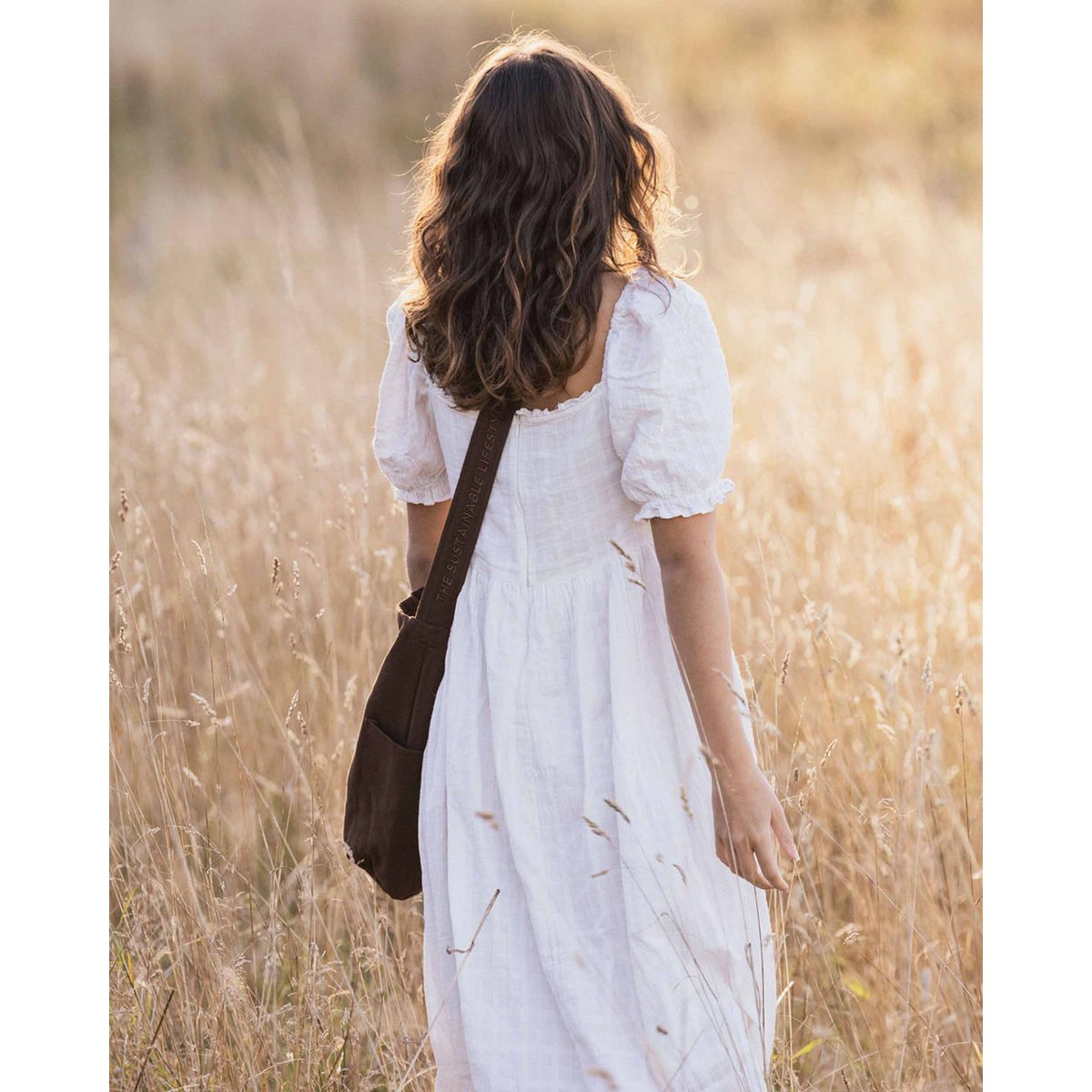 Mira Canvas Taske - Brown