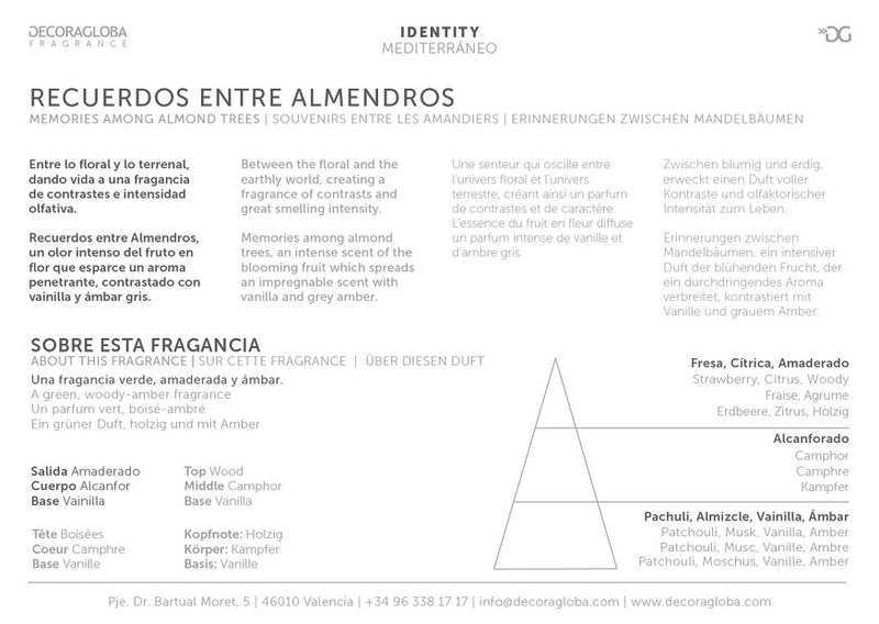 Duftkerze | Mandelblütenduft | Recuerdos entre Almendros | 220gr