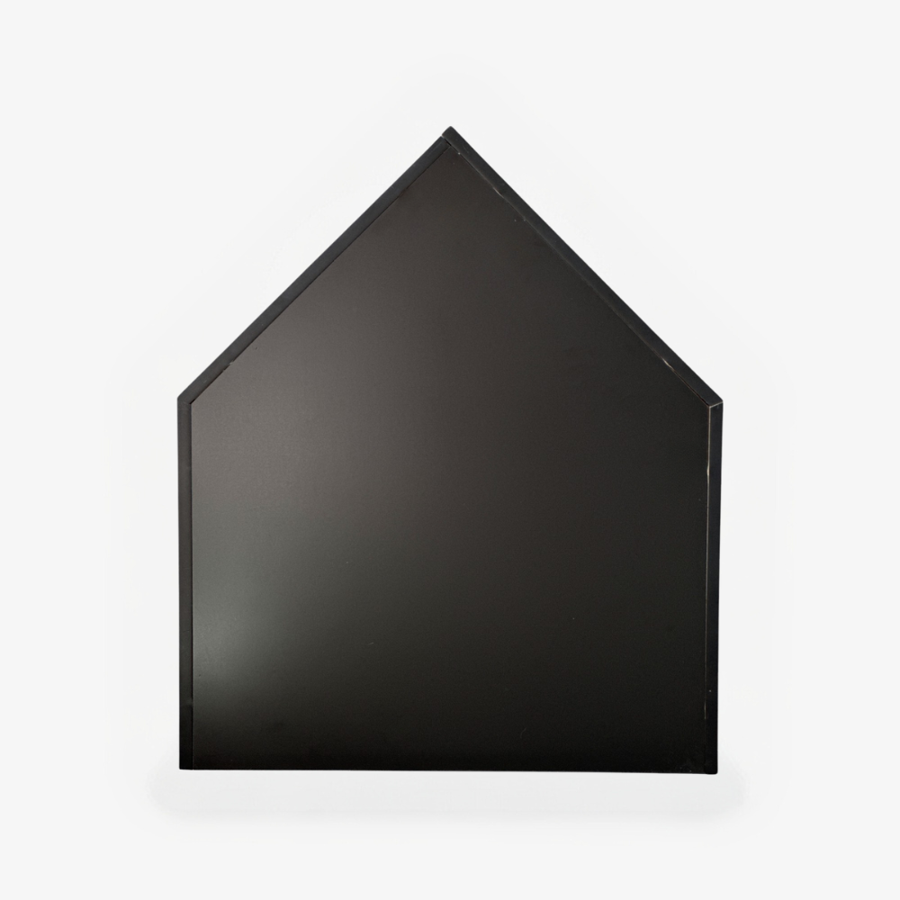 Kattenhuis | hondenhuis | hout | katoen | zwart | 58 x 58 x 65 cm