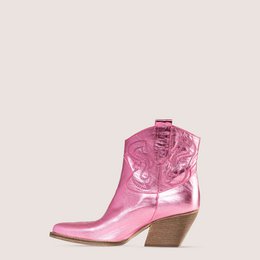 Bradley Nova Blush Texan Ankle Boots