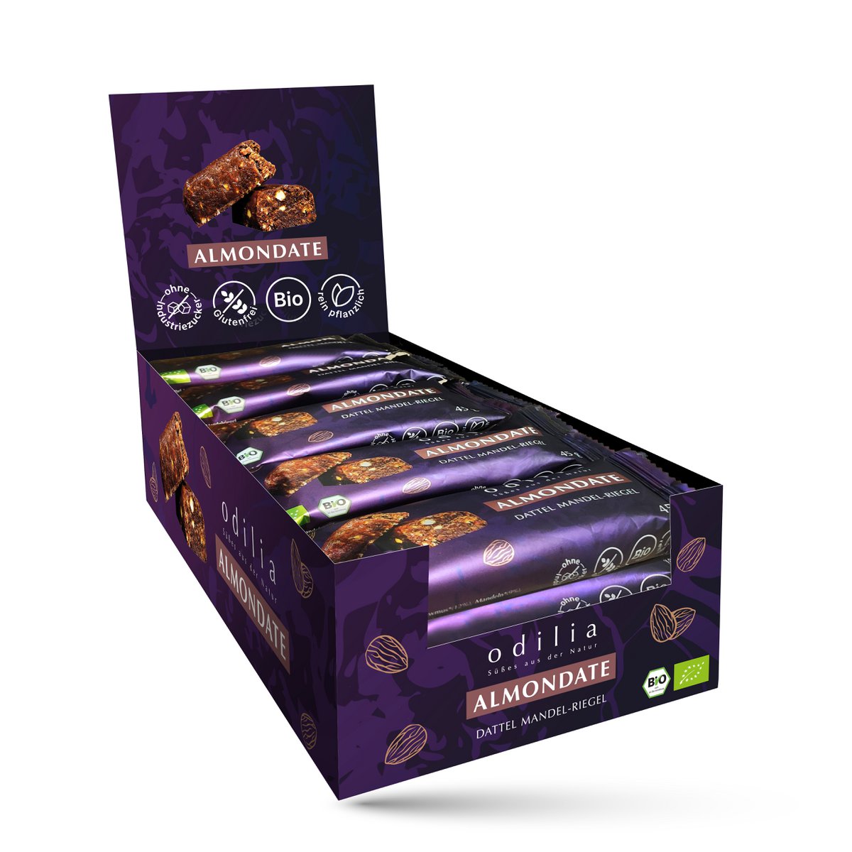 AlmonDate organic date almond bars