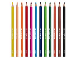 Colored pencil EFA 17.5cm cardboard case of 12 pcs. ass.kl wood-free