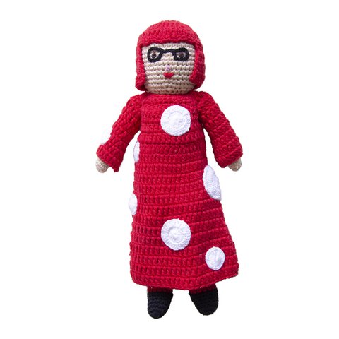 Häkeln Sie Yayoi Kusama