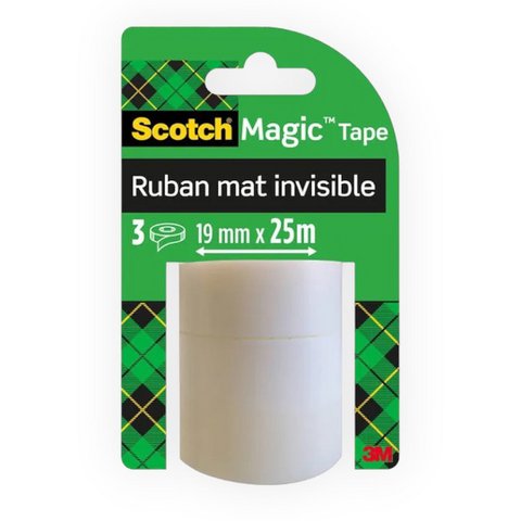 Timmy Toys - Scotch® Magic ™ - Band - 19 mm x 25 m - 3 Rollen - 1 Stück
