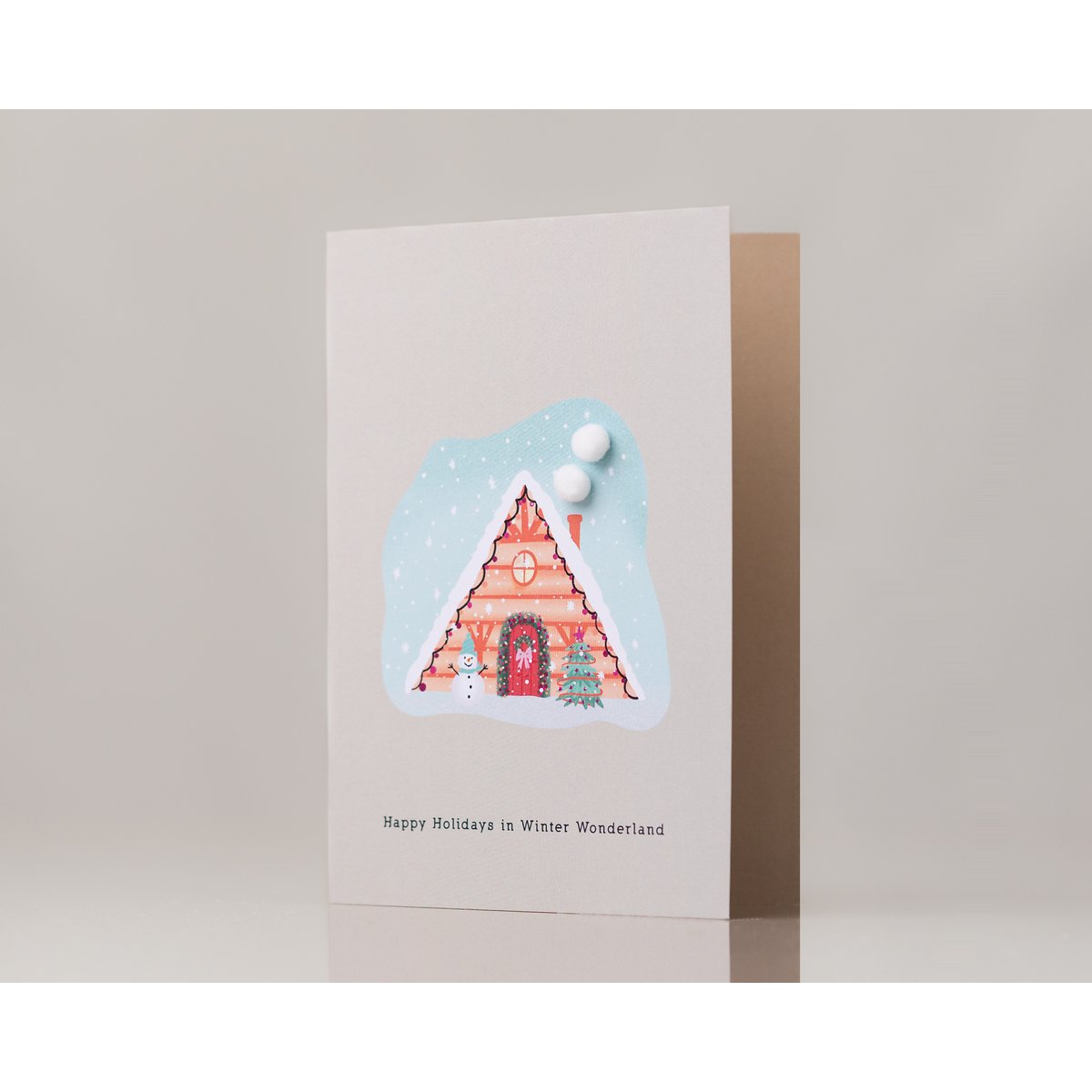 Navidad: cabaña
