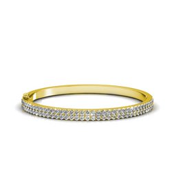 Bracelet Glamour - Doré et Cristal