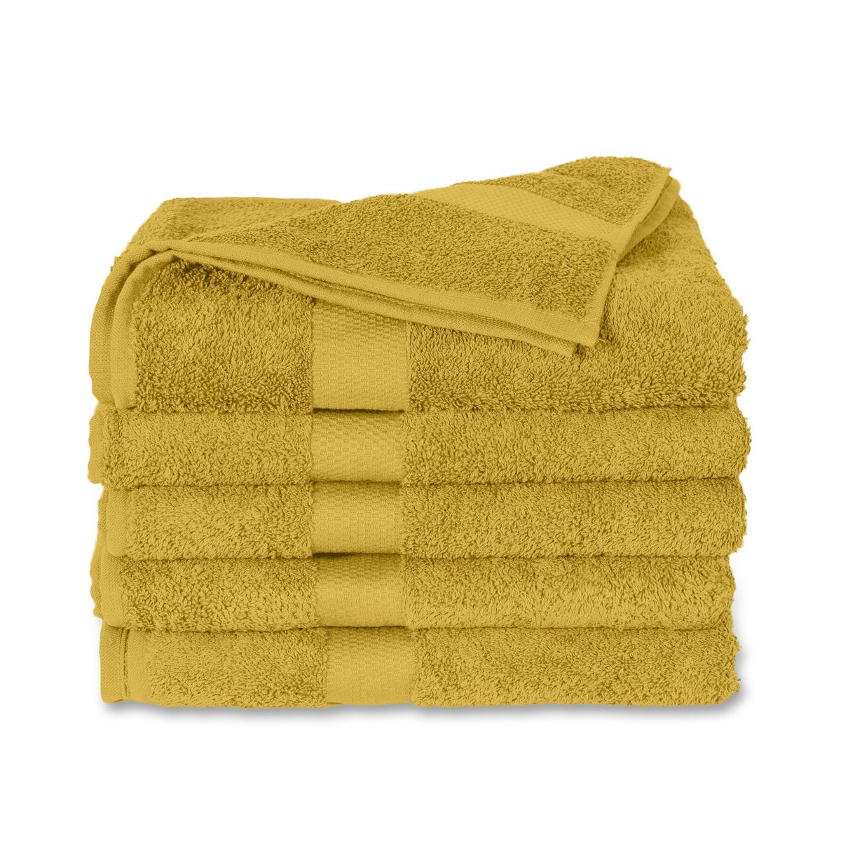 Shower towel set - Yellow