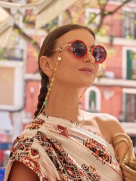 Ibiza (złota) słoneczne sznurki x lizzy van der ligt