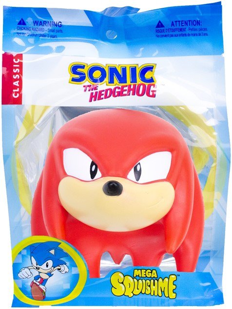 Mega Squishme Sous Licencja Offifirle Sonic The Hedgehog 4 Asortiments 15,5 x 22 cm