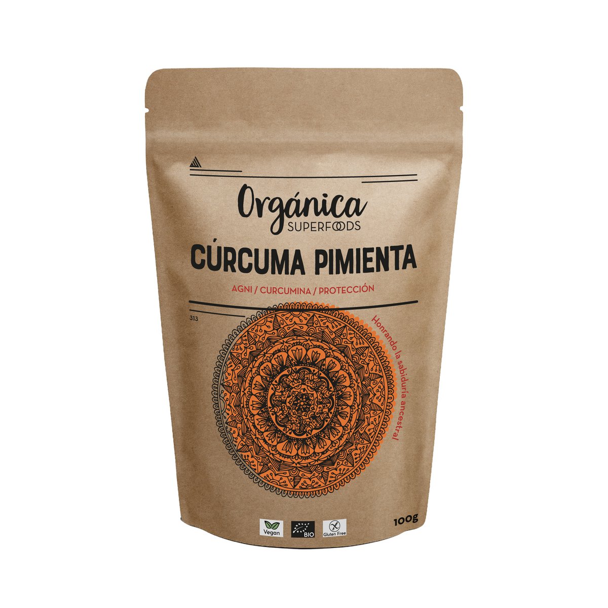 Organic Turmeric and Black Pepper powder