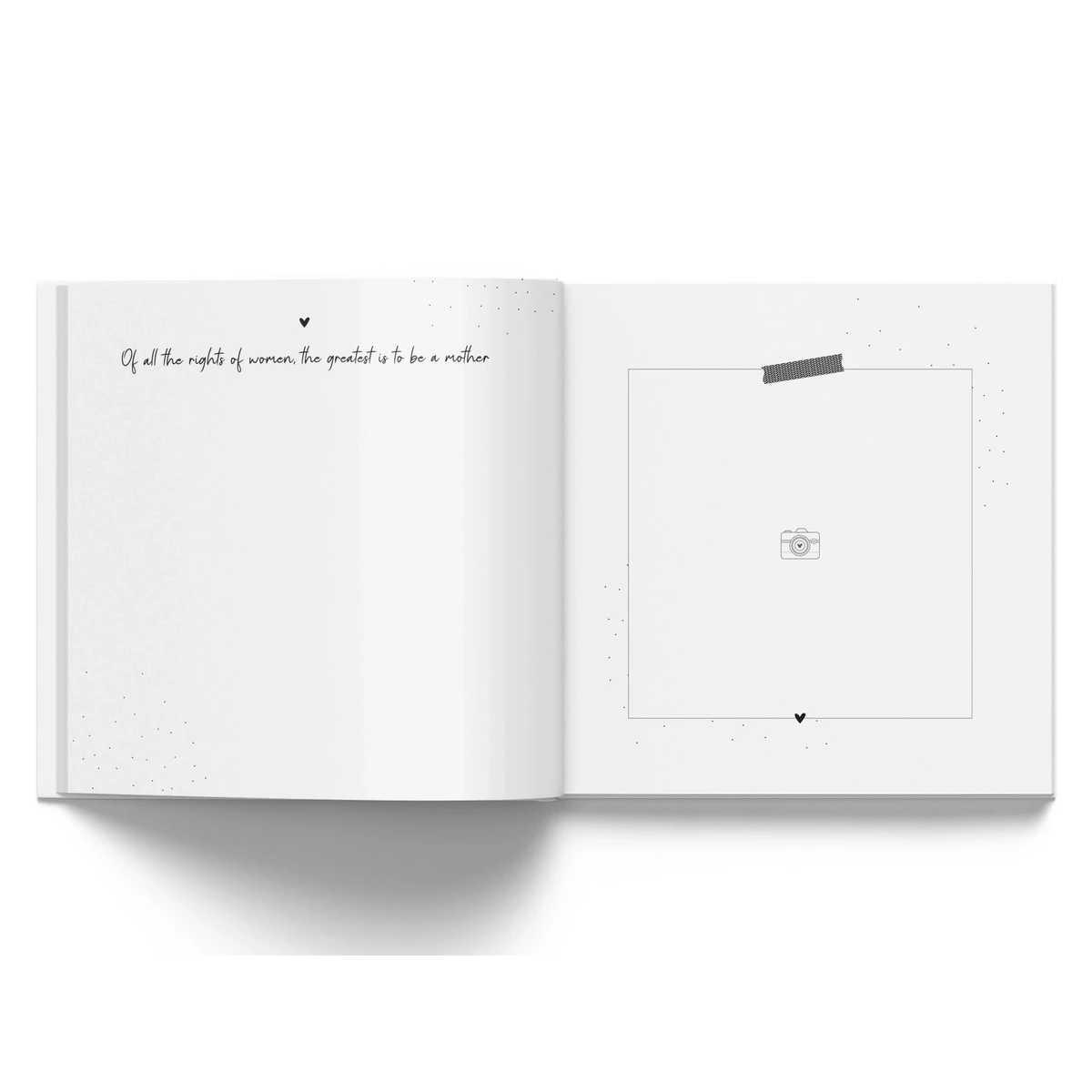 Fyllbooks Mijn babyshower boek - Linnen Taupe