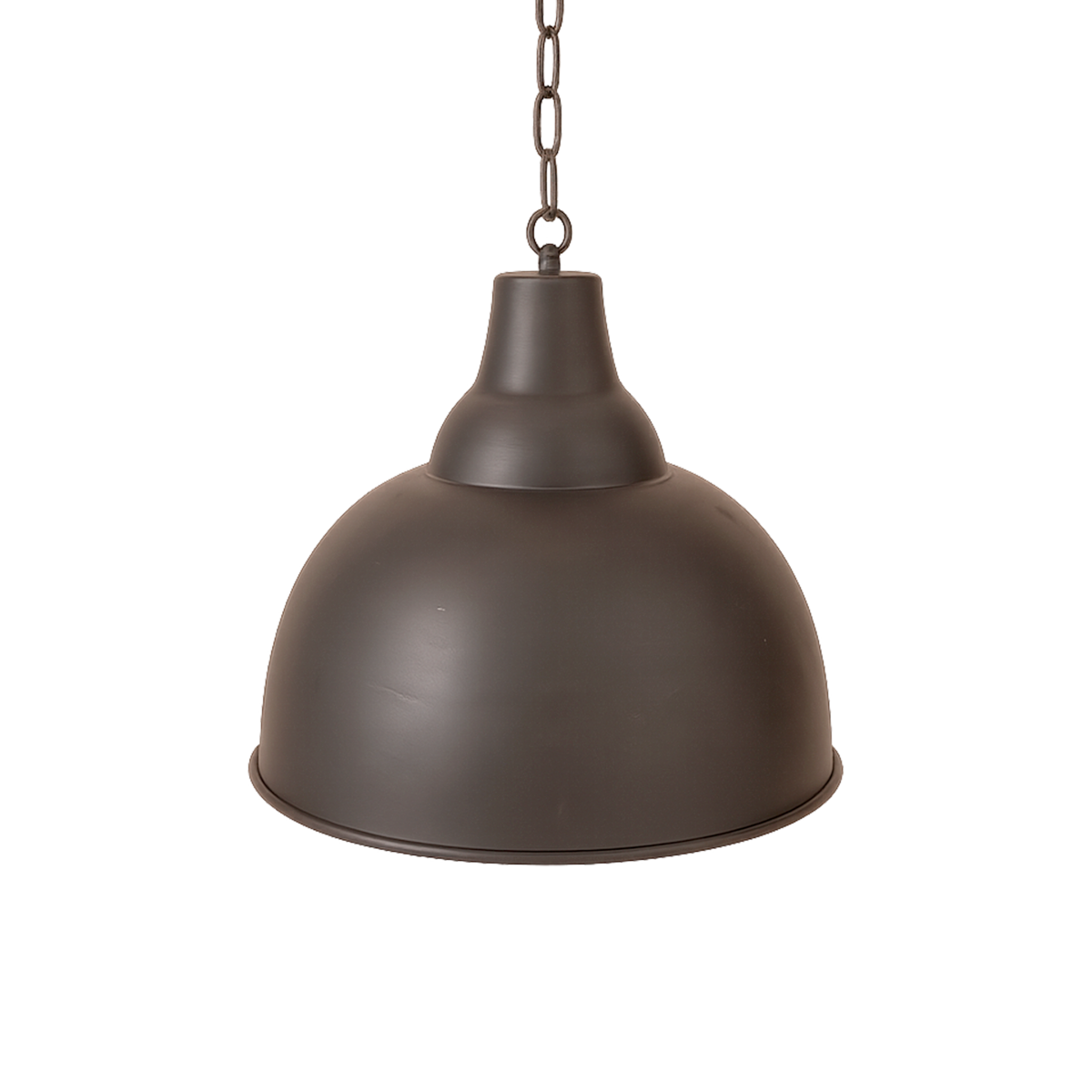 Schwarzer Kronleuchter H 155 T 55 cm aus Metall