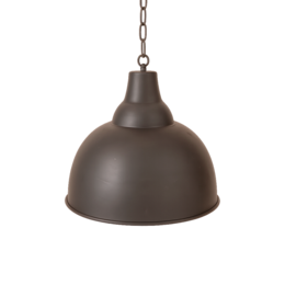 Sort lysekrone h 155 d 55 cm i metal