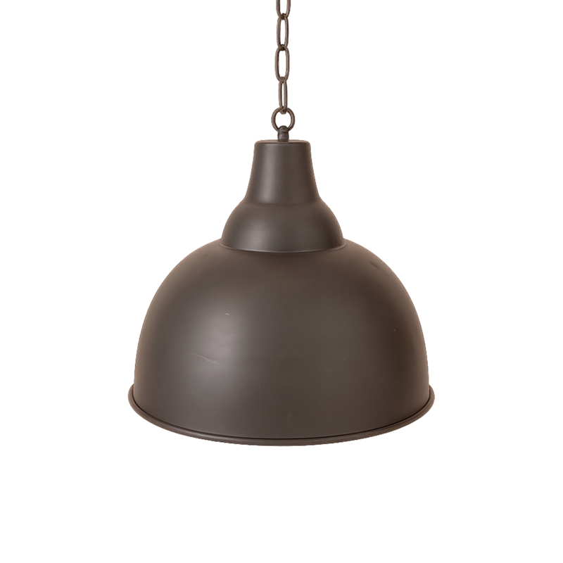 Schwarzer Kronleuchter H 155 T 55 cm aus Metall