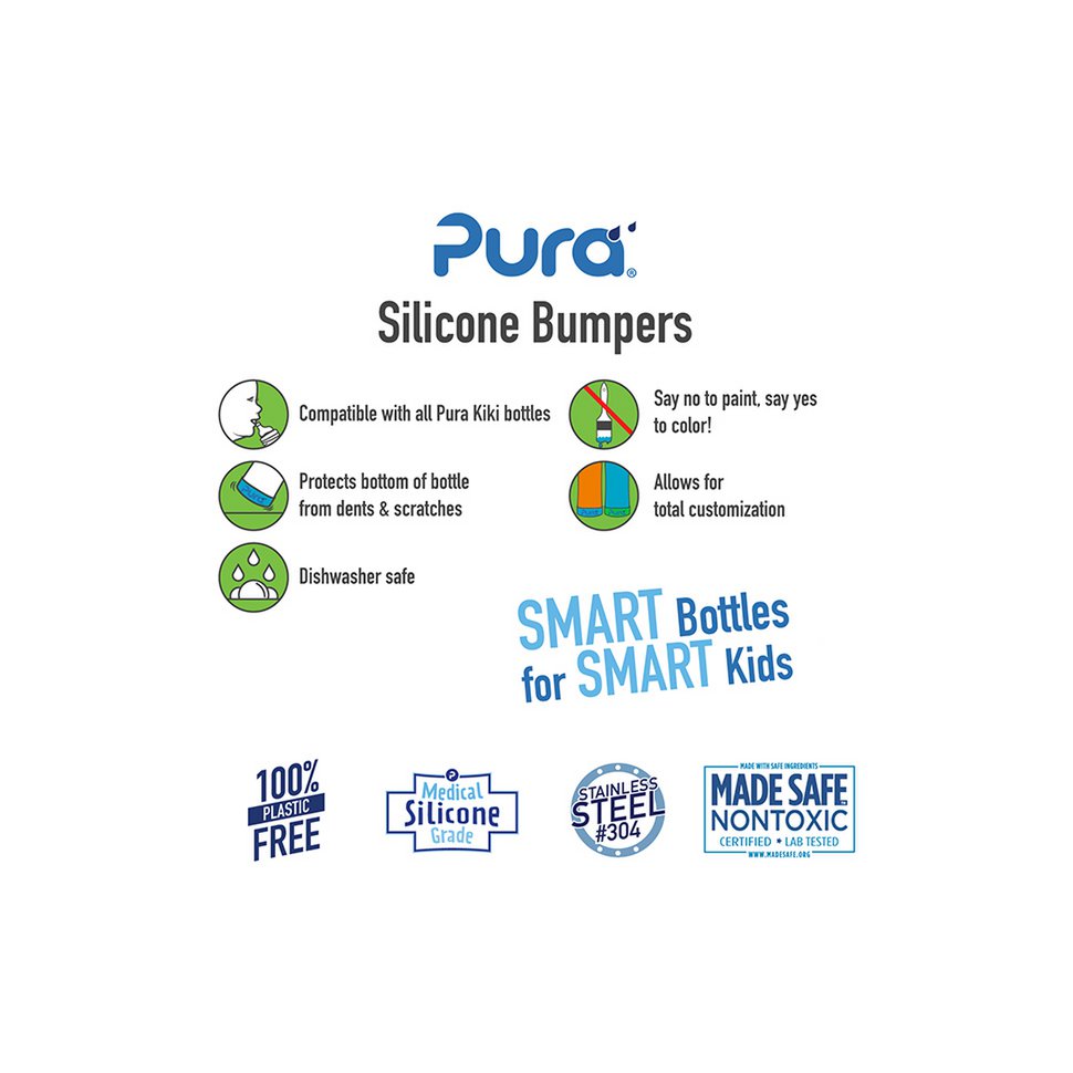 Pura Silicone Bumpers Moss+Mint 2 Stooks
